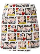 Steve J & Yoni P The Only Man Skirt, Women's, Size: Small, White, Cotton