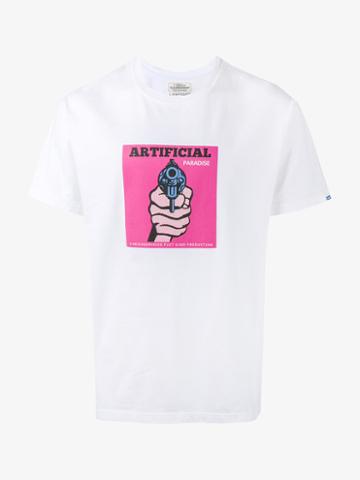 Neighborhood X Fuct Ssdd T-shirt, Men's, Size: Medium, White, Cotton