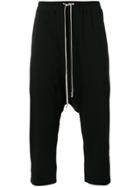Rick Owens Drkshdw Cropped Slouch Trousers - Black