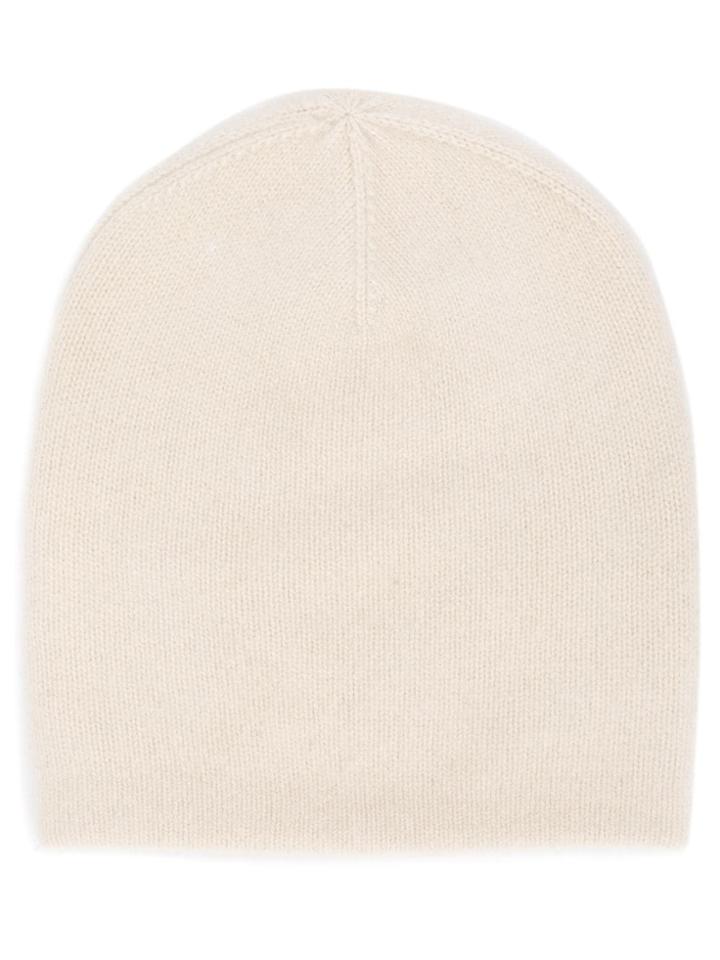 Frenckenberger Knit Beanie - White