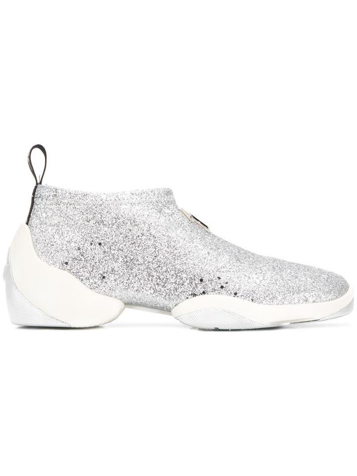 Giuseppe Zanotti Light Jump Sneakers - Silver