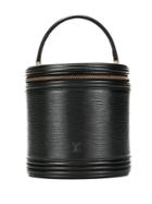 Louis Vuitton Vintage Cannes Epi Bucket Bag - Black