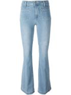 Paige Bootcut Jeans, Women's, Size: 25, Blue, Cotton/polyester/spandex/elastane