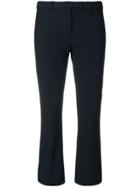 's Max Mara Bootcut Cropped Trousers - Blue