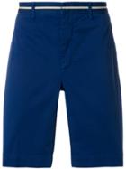 Hackett Striped Waistband Shorts - Blue