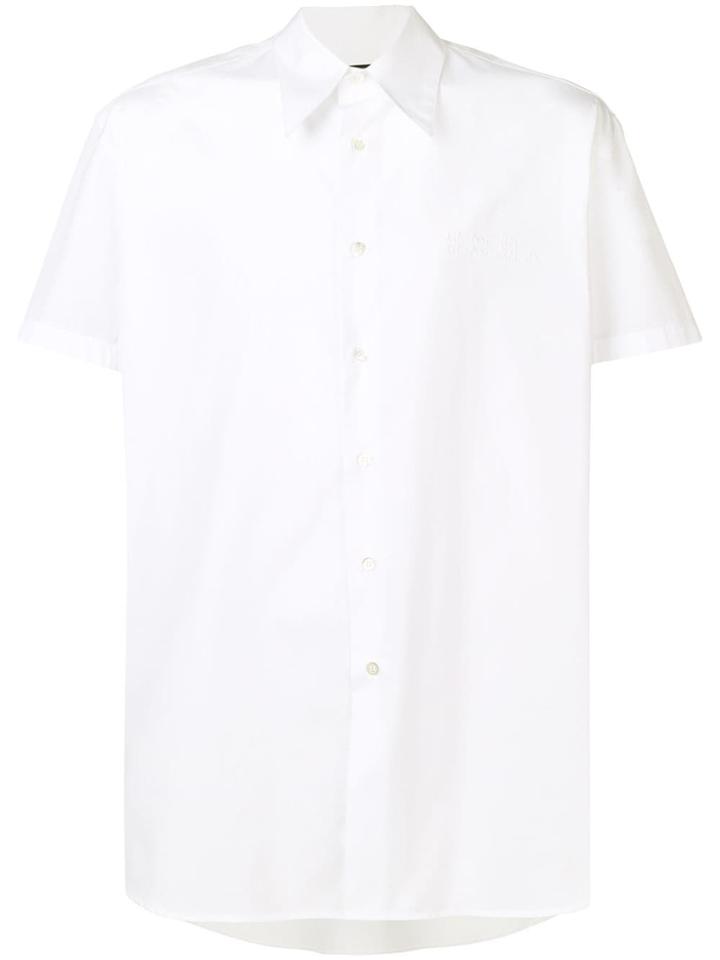 Raf Simons Plain Button-up Top - White