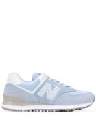 New Balance Side Logo Sneakers - Blue