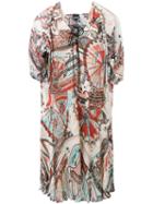 Just Cavalli - Printed Flared Dress - Women - Viscose - 40, Viscose