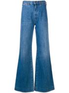 Mih Jeans Bay Flared Jeans - Blue