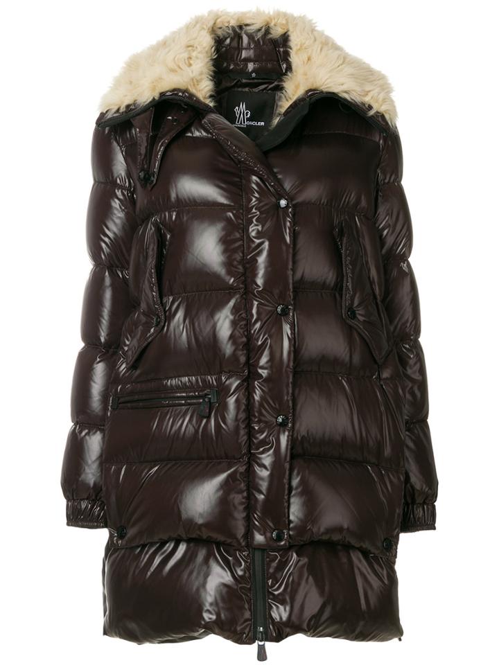 Moncler Grenoble Saint Gervais Coat - Brown