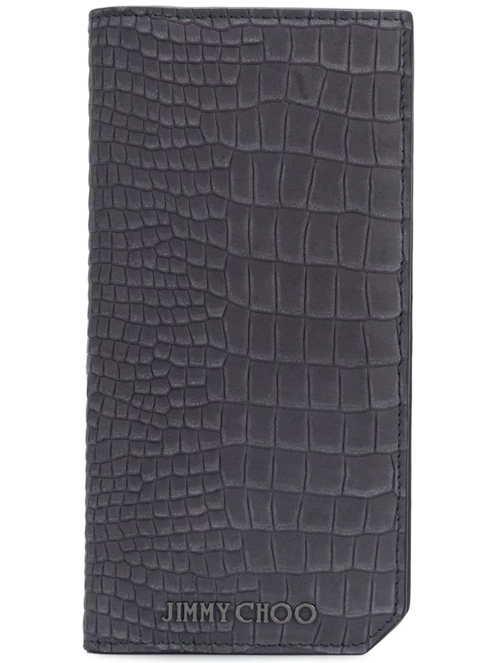 Jimmy Choo Clifford Billfold Wallet - Grey