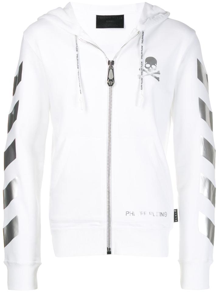 Philipp Plein Statement Sweatjacket Hoodie - Black