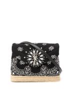 Saint Laurent Bandana Print Mini Bag - Black