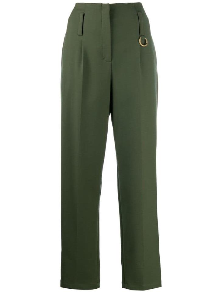 Dorothee Schumacher Tapered Leg Trousers - Green