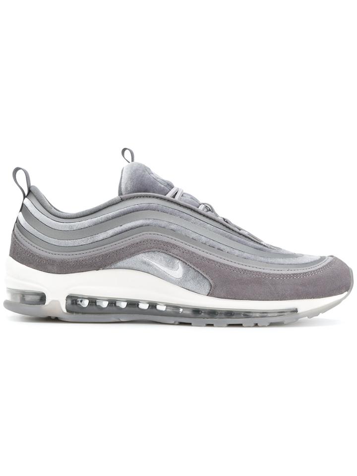 Nike Panelled Runner Sneakers - Grey