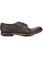 Church S Brogue Detailing Shoes, Men's, Size: 8, Brown, Leather