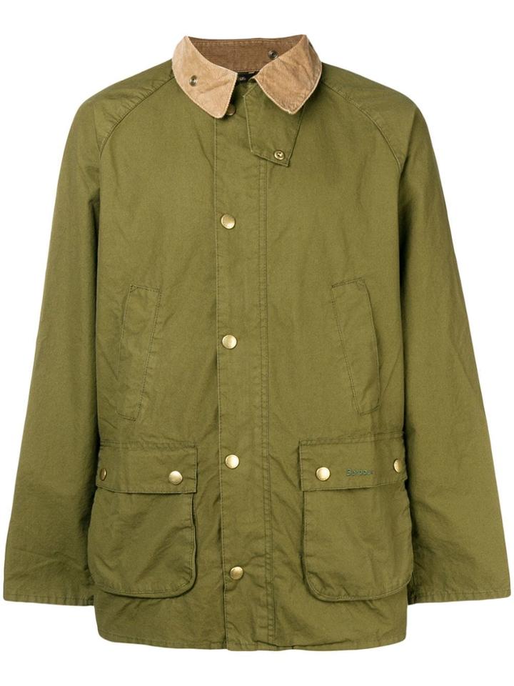 Barbour Washed Beadle Jacket - Green