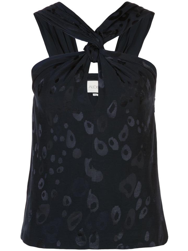 Alexis Kezia Satin Top - Blue