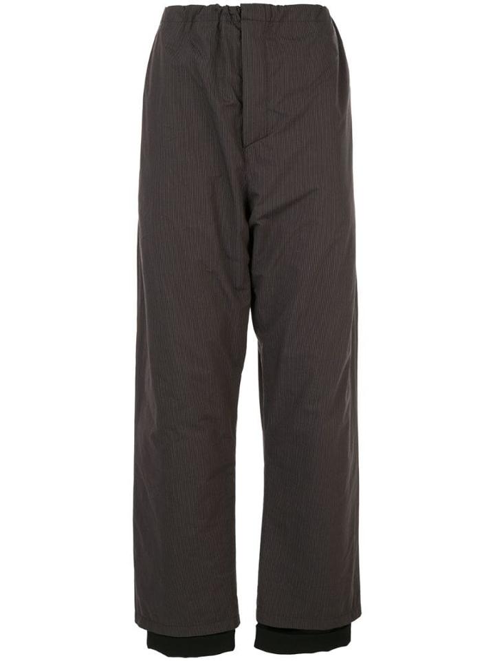 Y/project Tailor Pyjama Pants - Brown