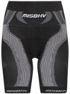 Misbhv High-waisted Sport Knit Shorts - Black