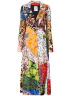 Rosie Assoulin Patterned Long Coat - Multicolour