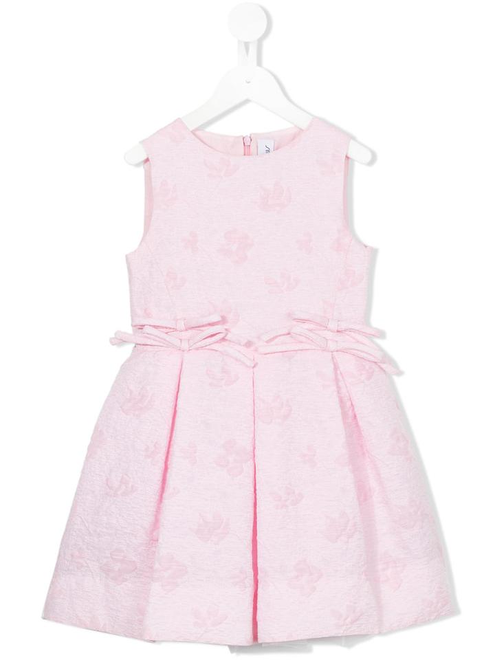 Simonetta Brocade Dress, Girl's, Size: 6 Yrs, Pink/purple