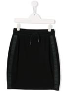 Dkny Kids Side Stripe Skirt - Black