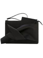 No21 - Twisted Clutch - Women - Satin Ribbon - One Size, Black, Satin Ribbon