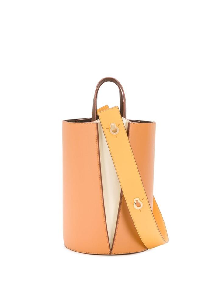 Danse Lente Small Lorna Bucket Bag - Brown