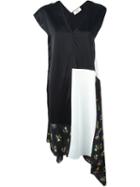 Ports 1961 Patchwork Satin Dress