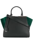 Fendi - '3jours' Tote - Women - Calf Leather - One Size, Black, Calf Leather