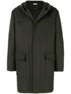 Tomas Maier Compact Wool Duffle Parka - Green