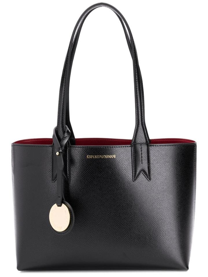 Emporio Armani Shopping Tote - Black