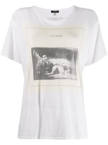 R13 Closer T-shirt - White