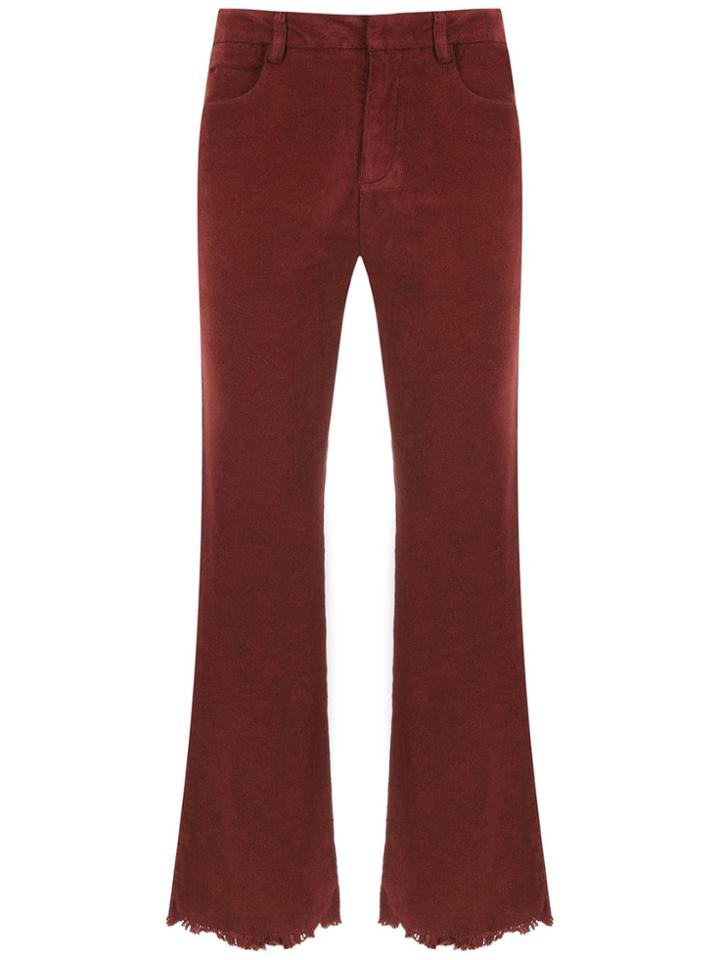 Egrey Cropped Jeans - Purple