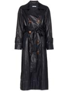 Rejina Pyo Double Breasted Trench Coat - Blue