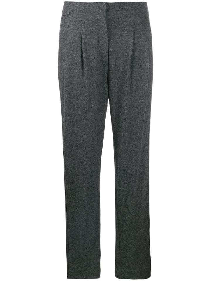 Luisa Cerano High-waisted Trousers - Grey