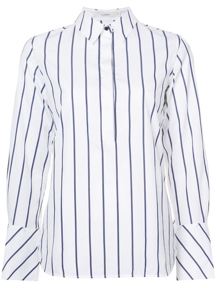 Lareida Striped Shirt - White