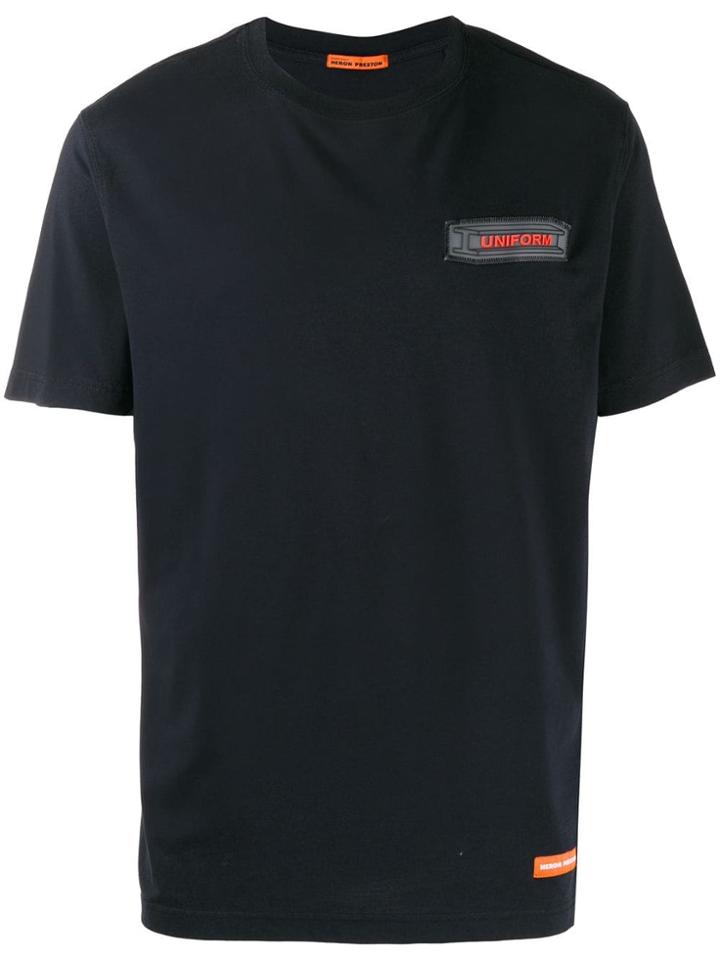 Heron Preston Uniform Patch T-shirt - Black