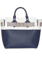 Burberry The Medium Tri-tone Leather Belt Bag - Blue