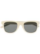 Saint Laurent Eyewear Snake Sunglasses - Neutrals