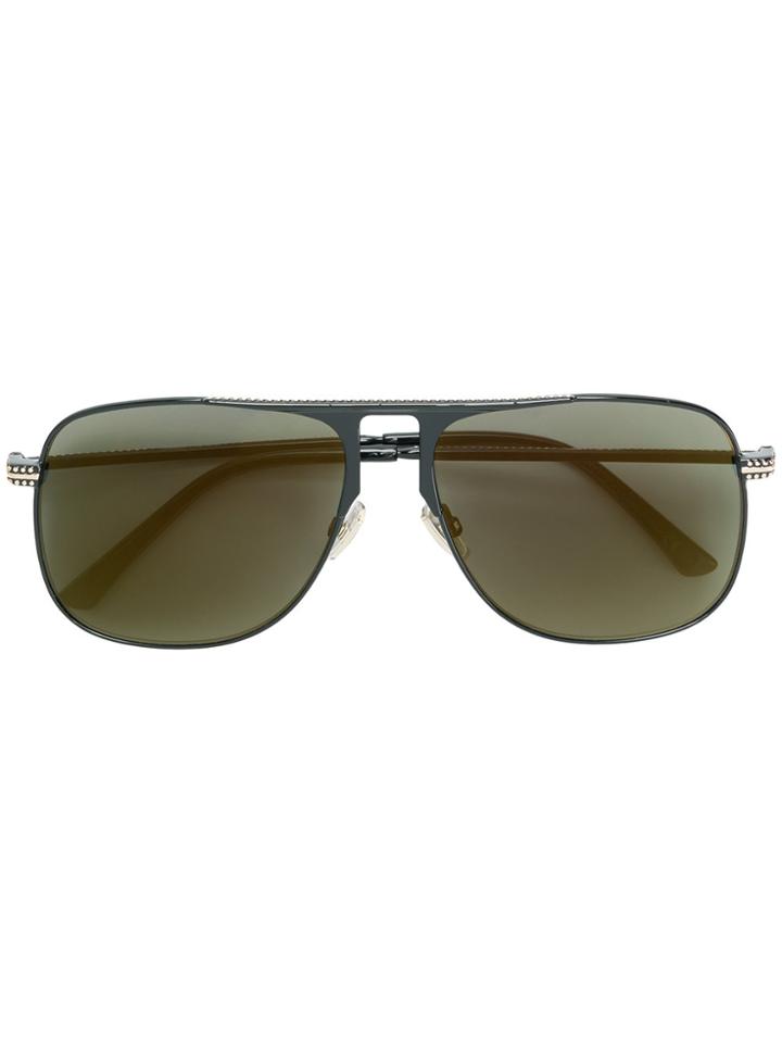 Jimmy Choo Eyewear Dans Aviators - Black