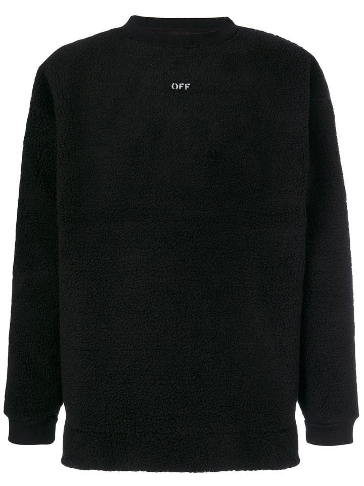 Off-white - 'seeing Things' Sweater - Men - Cotton/acrylic/polyester - M, Black, Cotton/acrylic/polyester