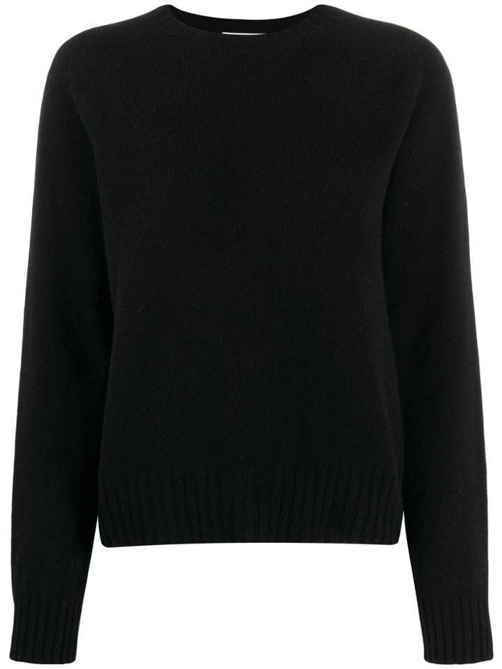 Ymc Crew-neck Knit Sweater - Black