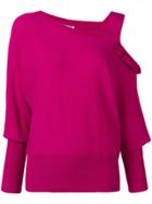 Liu Jo Cut-detail Sweater - Pink