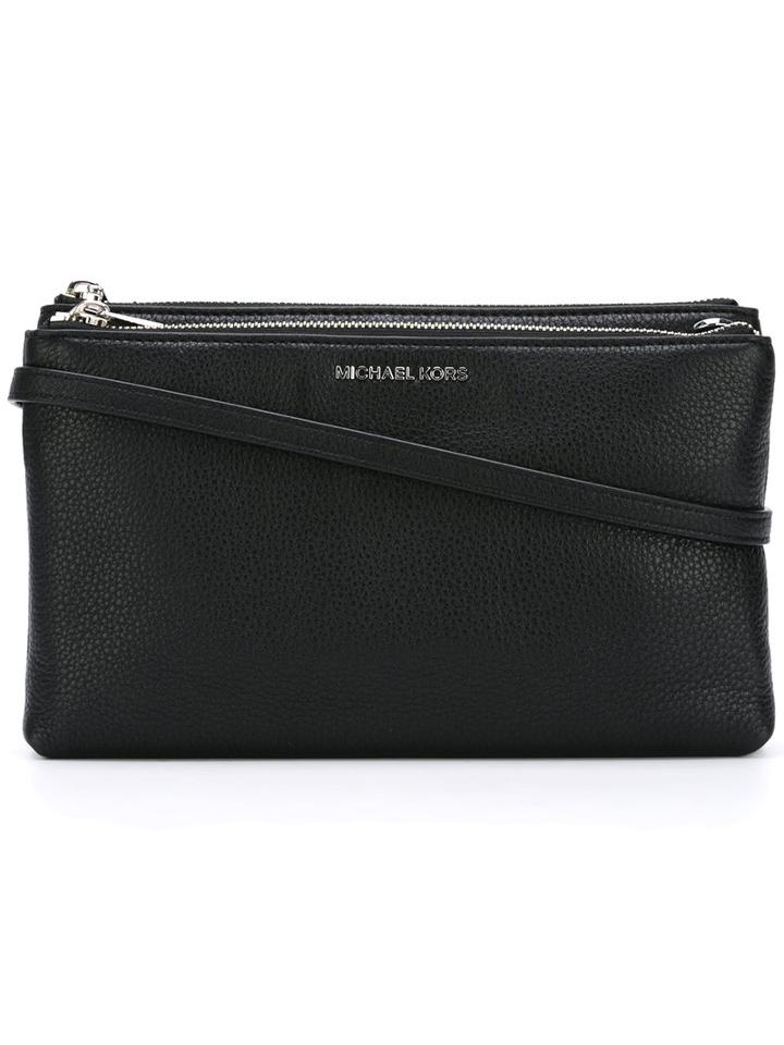 Michael Michael Kors Top-zip Shoulder Bag, Women's, Black, Leather