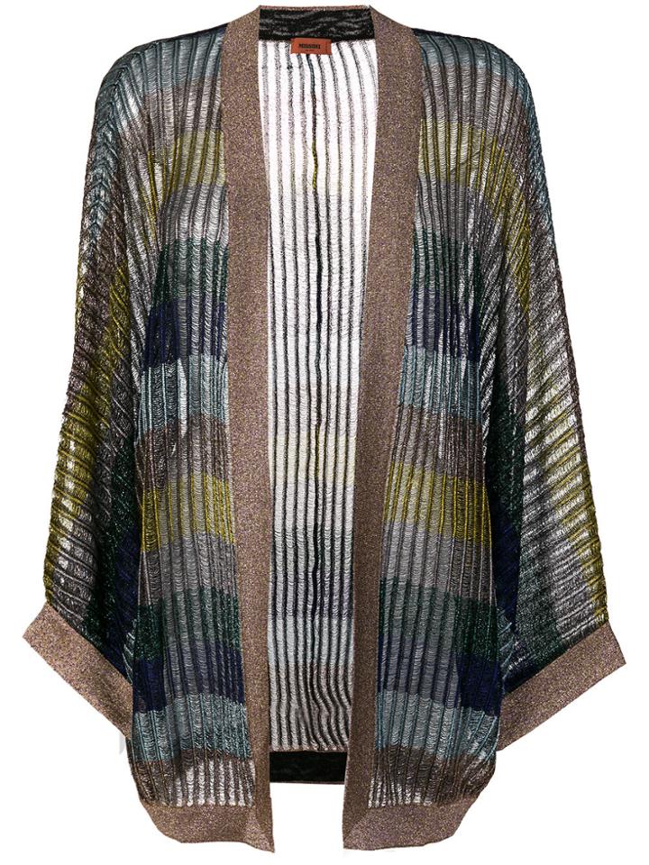 Missoni Colour Block Cardigan - Metallic