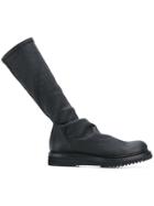 Rick Owens Chunky Heel Boots - Black