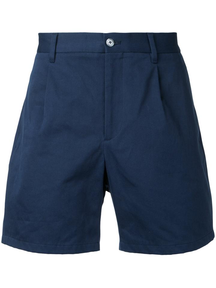 Kent & Curwen Short Length Chino Shorts - Blue