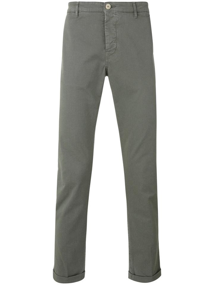Pence - Slim-fit Chinos - Men - Cotton/spandex/elastane - 48, Grey, Cotton/spandex/elastane